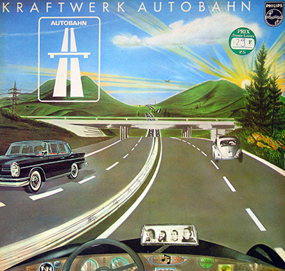 KRAFTWERK - Autobahn album front cover vinyl record